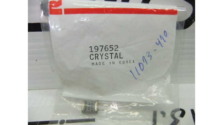 RCA 197652 crystal 11073-470